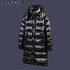 Women's Down Parkas Tcyeek Winter Coats for Men Clothing Long Men Black Coats and Jackets Hooded Thicken Warm Male Coat Jaqueta Inverno Masculina Zm HKD230725