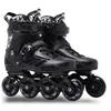Łyżki rolki łyżwiarki łyżki butów w rolkach 3 lub 4 koła Slalom Speed ​​Patines Profesjonalne łyżwiarki łyżwiarki Sport Kobiety mężczyzn unisex HKD230720