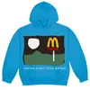 디자이너 패션 의류 남성 트랙 슈트 선인장 공장 벼룩 시장 CPFM 맥도날드의 공동 브랜드 스웨터 바지 컬렉션
