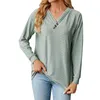 Women's Blouses Long Sleeve T Shirt Fashion V Collar Tops Womens For Work 3x Workout Women Summer