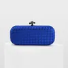 Evening Bags designer weave Purses Designer box for Women Artificial Silk Clutch Bag Banquet chain Shoulder B582 230725