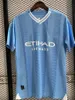 Haaland Fußballtrikot 23 24 De Bruyne Mans Städte Grealish Foden 2023 Fußballtrikot Uniformen Herren Kinder Kit Aarez Fans Spieler Finale