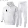 Tute da uomo Tute da uomo moda abbigliamento sportivo Mens Designer Tuta da corsa all'aperto Casual Giacca invernale a maniche lunghe con cappuccio Z230726