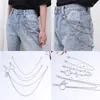 Gürtel Hosen Taille Kette Anhänger Hip Hop Jeans Goth Trendy Bund Ästhetische Accessoires