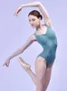 Stage Wear Body Adulte Femme Ballet Pratique Combinaison Summer Sling Danse Chinoise Body Suit