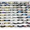 Groothandel 100 stks Spinner Ringen Massief Roestvrij Staal Dubbele Draaibare Mode-sieraden Accessoires Voor Mannen Vrouwen Spin Band