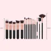 Makeup Tools FJER Makeup Brushes Premium Synthetic Foundation Powder Concealers Eye Shadows Makeup Kit 9PCS-24 PCS Brush Set Black Rose 230724