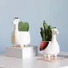 Vases Style Ceramic Animal Flower Pot Decorative Mini Succulents Plants Bonsai Pots Home Decoration