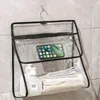 Сумки для хранения подвесные сумки ванная комната влажно-защитная крючка экрана крючка трогательная крышка для заслонки Хиг Хиг Хиг