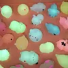 LEDライトスティック10pcsset Glow in the Dark Slow Rising Toys Creative Animal Animalluminous The DeStress Toy Stress Relief Relaxy Pressure 230724