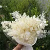 Buquê de flores secas para dama de honra em conserva natural, flores, flor, floresta, estilo ao ar livre, casamento, casamento, acessórios R230725