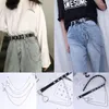 Gürtel Hosen Taille Kette Anhänger Hip Hop Jeans Goth Trendy Bund Ästhetische Accessoires