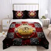 3D Printed Hapoel Tel Aviv Bedding Set Duvet Cover Bedroom Comforter Single Twin King Size Quilt Cover Home Textile 2/3PCS L230704