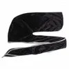 Beanies 1PC Cap Durag For Men Pirate Hat Long Tail Hip Hop Headwraps Women Breathable Silky Bandanas Unisex Satin Headwear