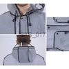 Pięć przeciwdeszczowa grubość dorosłych płaszcz przeciwdeszczowy Eva Outdoor Podejście do mody deszczowej Poncho Waterproof High Quality Manteau Pluie x0724