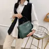 Vintage Simple Style Women Women Beark Bag Высококачественная кожаная леди Крестовая сумка мода Бостон Дизайна Сумка Тота 230724