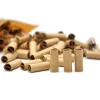 Bong Smoking Accessories 7mm 6mm 5mm Brown White Natural Unrefined Pre-rolled Tips for Rolled Cigarettes Filter Rolling Paper Handmade Cigarette