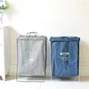 Cestas de almacenamiento Clasificador de cestos de ropa para el hogar plegable imprimible Bolsa grande en forma de X LB12620