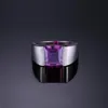 Jewelrypalace Men's Square 3 3ct Created Alexandrite Sapphire 925 Sterling Ring Vintage Jewelry Party Wedding Accessories287j