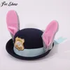 Bérets bleu marine shérif casquette flic dessin animé Cosplay jeu de rôle Costume Performance accessoire