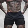 Shorts pour hommes Mode Slim Hommes Sports Fitness Gym Wear Cordon Droit Jogging Pour Hommes Été Casual Lettre Imprimé