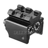 FIRE WOLF 650nm 300m Mini High quality Tactical Red Dot Laser sight Scope 28x26mm DC 4.5V Dual Weaver Rail Mount Compact