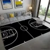 Tapijten 3D basketbalveld bedrukt tapijt slaapkamer nachtkastje woonkamer sofa tafel gebied tapijt zacht groot formaat vloermat deurmat Home decor R230725