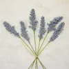 Gedroogde Bloemen 6 Stuks /Bundel PE Lavendel Goedkope Kunstbloem Plant Wanddecoratie Boeket Materiaal Handleiding Diy Vazen voor Thuis R230725