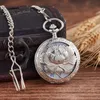 Pocket Watches Peony Flower Mechanical Pocket Watch Rich Blossom Symbol Men Gold Hand Wind Retro Fob Pendant Watches Luxury Man Golden Clock 230724