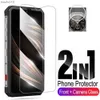 4 i 1 för Oukitel WP21 Smartphone High HD Tempererat Glass Protective på OukitelWP21 Telefonskärmskyddsfilm L230619