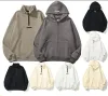 Neue Herren-Hoodies, Kapuzenpullover, Designer-Männerpullover, Sweatshirts, voller halber Reißverschluss, mit Kapuze, Damen-Buchstaben, lose Langarm-Essential-Hoodie-Oberteile, Kleidung