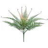 装飾的な花シミュレートされたディプシスlutescensプラスチック植物熱帯の木の枝偽ジャングルホームガーデン装飾結婚式の装飾アクセサリー