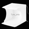 Diffusori flash PULUZ Light Box 20 cm Photo Studio Light Box Tenda con 6 colori di sfondo Photo Box Shooting Tent Lgihtbox per fotografia in studio x0724 x0724