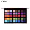 Eye Shadow UCANBE Spotlight 40 Color Eye Shadow Palette Colorful Artist Shimmer Glitter Matte Pigmented Powder Pressed Eyeshadow Makeup Kit 230724