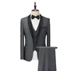 دعاوى الرجال الرجال Tuxedo Fumptuour Plar Slim Fit Dress Dress Dress