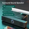 Altoparlanti portatili Sistema audio home theater Altoparlante Bluetooth 4D Surround Soundbar Altoparlante per computer Per TV Soundbar Box Subwoofer Stereo Music Box R230725