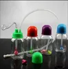 Glass Pipes Smoking blown hookah Manufacture Hand-blown bongs Milk Bottle Plastic Water Smoke Bottle