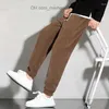 Pantaloni da uomo Pantaloni da uomo Pantaloni sportivi da uomo autunno e inverno elastico in vita 2022 Arrivi Uomo Trend Moda Casual Allentato Haren Sport Z230726