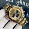 Panda Diar Mens Watch Designer St9 Pasek ze stali nierdzewnej 904L luksus 40 mm z diamentowym zegarem automatyczny ruch mechaniczny szklany szklany ceramiczny srebrny dhgate