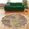 Dywany 3D Solid Flower kształt mata podłogowa sypialnia pokój w chińskim stylu dywan nocny joga mata podłogowa studia krzesło dywan dekoracja r230725