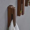 Hooks Rails Fypo Handduk Hook Badrum Robe Kitchen Rag Storage Rack Punchfree Träkläder Hemtillbehör 230725