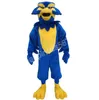 High quality Adult Size Blue gold griffin Mascot Costume customization theme fancy dress Ad Apparel Festival Dress