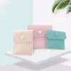 Jewelry Pouches 5pcs Double Sided Velvet Bag Mini Packing Ring Necklace Storage Snap Organizer