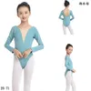 Podiumkleding Danskleding voor kinderen Meisjes lente en herfst Lange mouw Voorschoolse training Chinees ballet Rok Beoordeling
