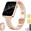 Slim Watch Band kompatibelt med Apple Watch Band 41mm 44mm 45mm 42mm 40mm 38mm rostfritt stål Iwatch -band för Apple Watch Series 8 7 6 5 4 3 2 1 SE