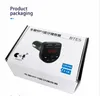 BTE5 Bluetooth Car Kit MP3 Player FM Transmitter Modulator Dual Plug USB Com Pacote de Varejo