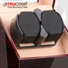 Смотреть коробки корпусы FRUCASE Double Watch Winder для автоматических часов часов usb usb зарядка 20 с батареей 230724