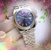 5A MENS Automatiska mekaniska klockor 41mm 904L Rostfritt stål Sapphire Mirror Top Model Clock Armband 5Atm Waterproof Arvwatch Super Gifts