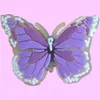 Akcesoria części butów Uroki Clog Adts Glow in the Dark Butterfly-T1008 Decior Decoration Bransoleta Treens Teens Bays Girls BI OTGB5