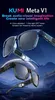 Akıllı Gözlük Meta V1 Akıllı Gözlükler Sesli-İşitsel Hayal Gücü Film Oyunu için Yeni Akıllı Yaşam Yarat DVD Video TV VR ve AR HKD230725
